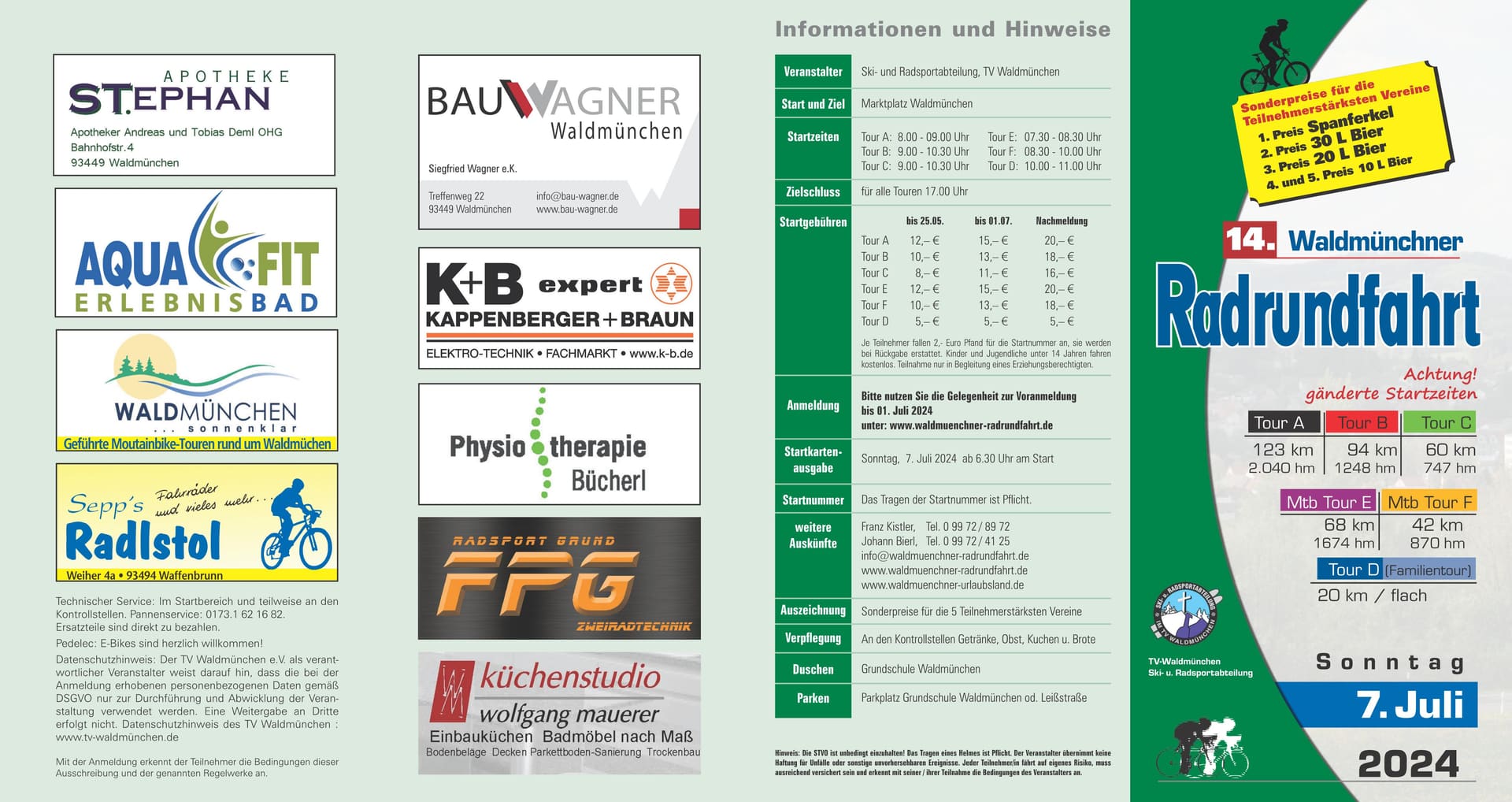 Bild zum Beitrag „14. Waldmünchner Radrundfahrt“