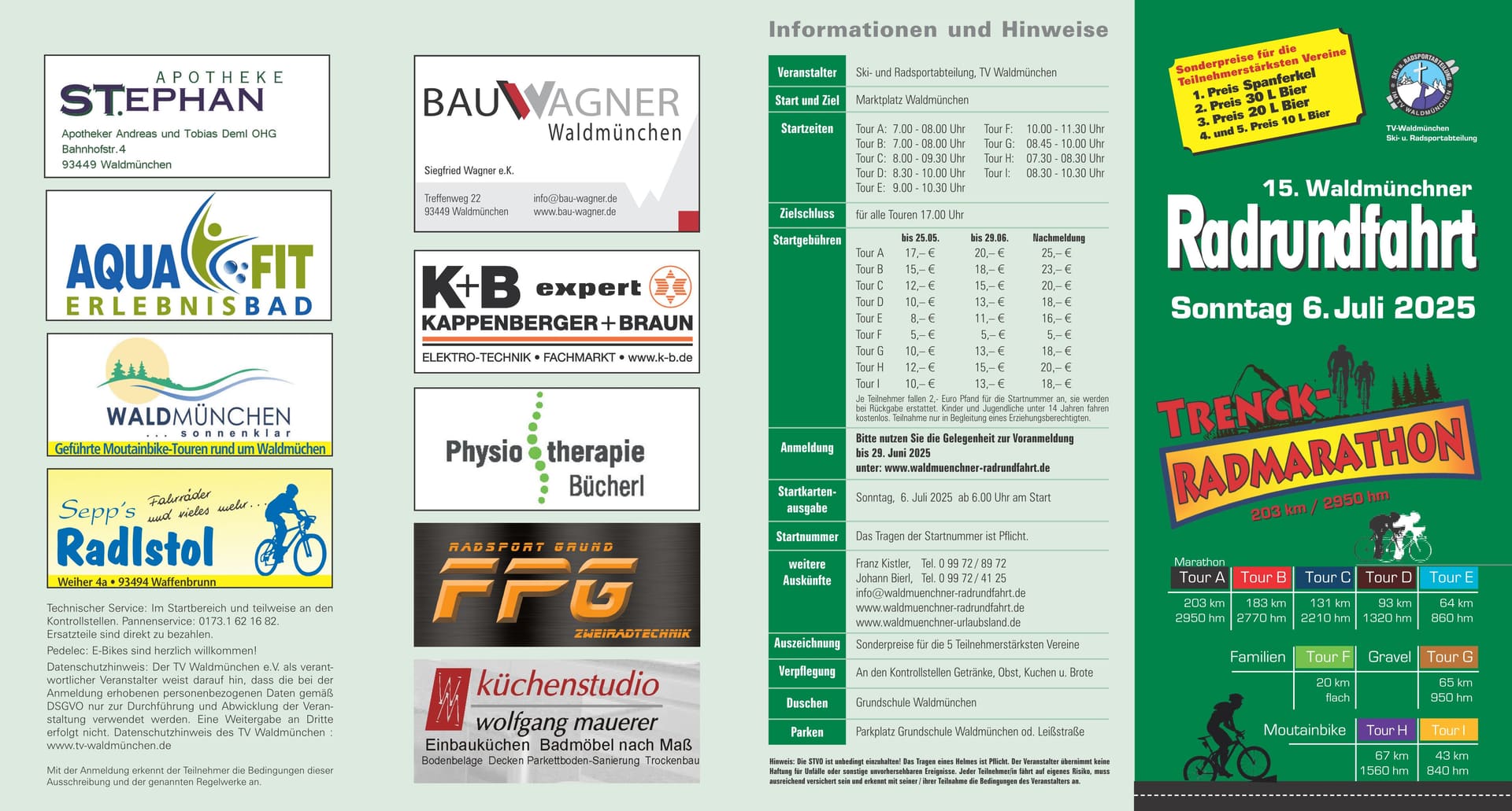 Bild zum Beitrag „Einladung 15. Waldmünchner Radrundfahrt“