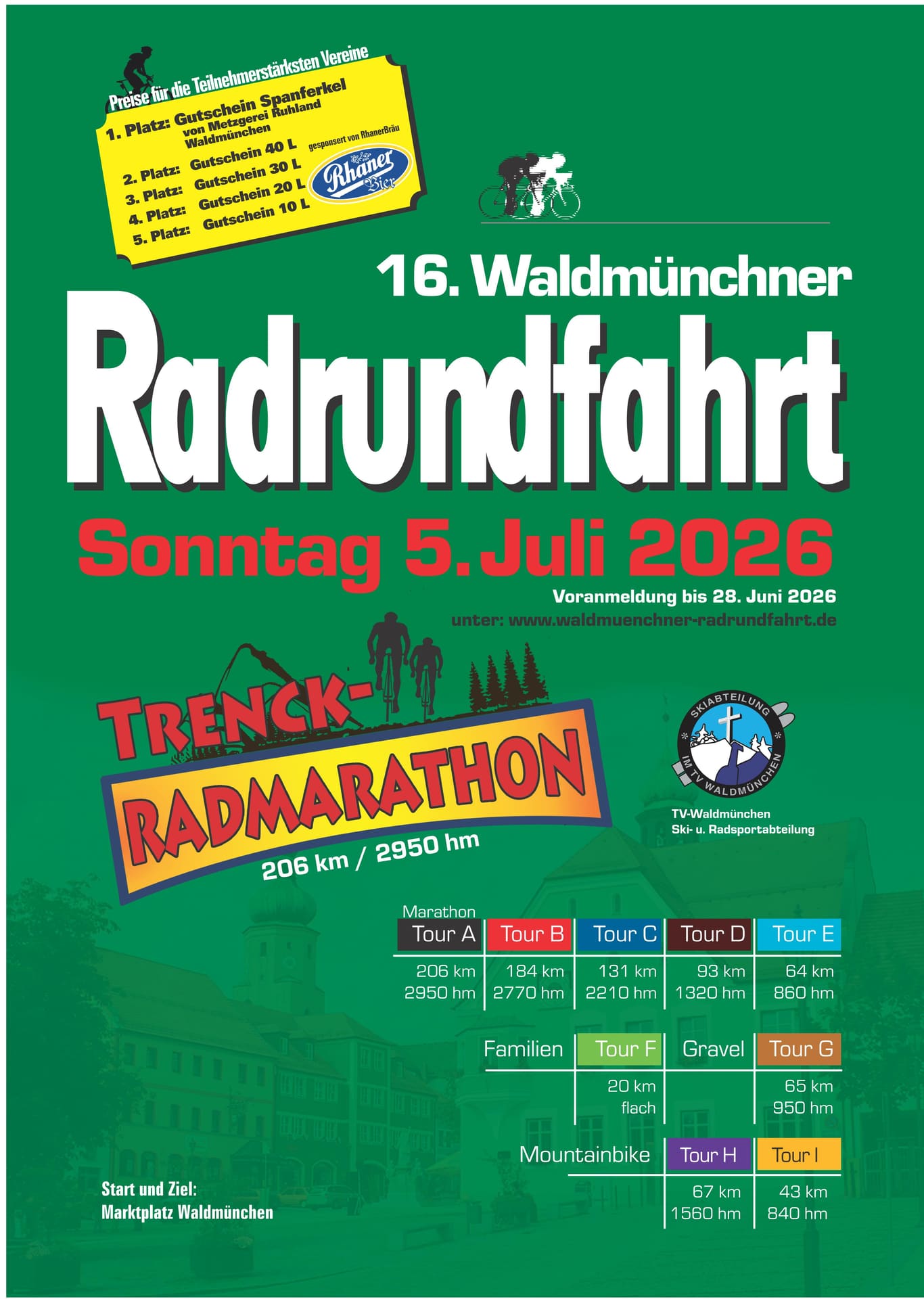 Bild zum Beitrag „16. Waldmünchner Radrundfahrt“
