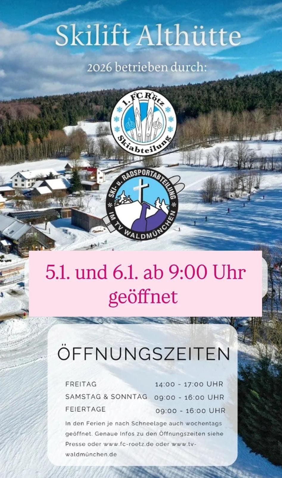 Bild zum Beitrag „Skilift Althütte 2026“